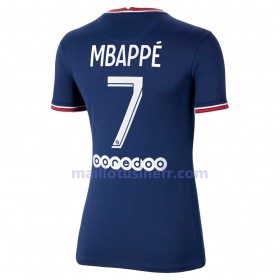 Maillot de Foot Paris Saint-Germain Kylian Mbappé 7 Domicile 2021-22 - Femme